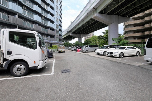 おおきに大阪天満サニーアパートメントの駐車場