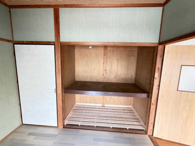 川畑住宅の収納
