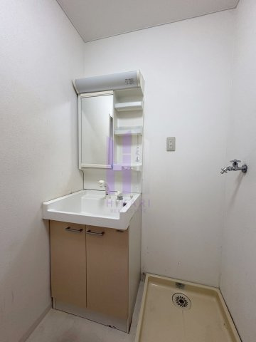 エフアール西田辺の洗面所