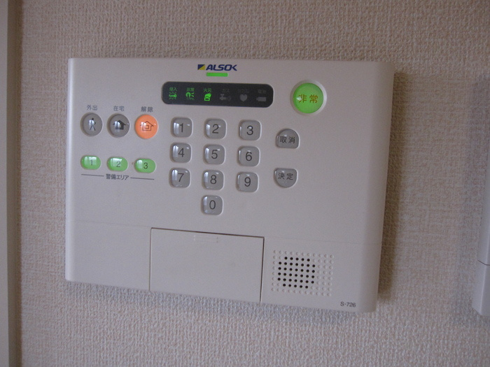 ウィット西深津　A棟のセキュリティ