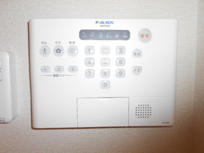 ウィット西深津　B棟のセキュリティ