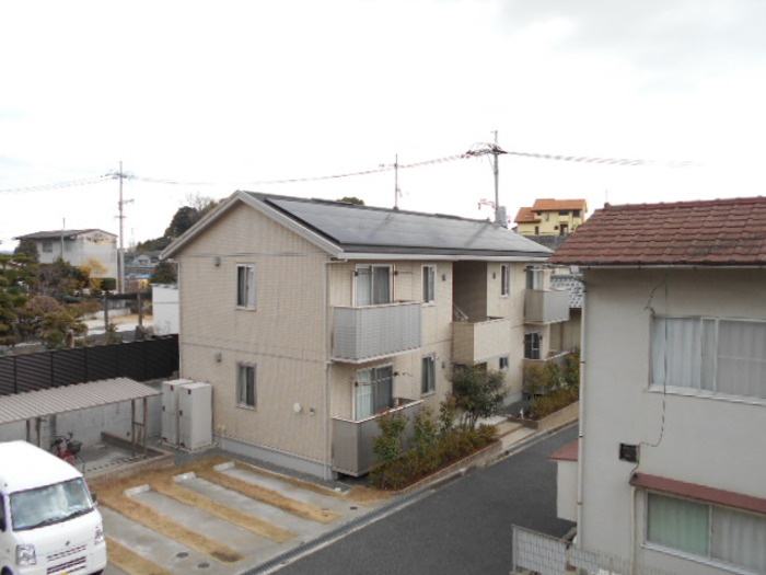 ウィット西深津　B棟の展望