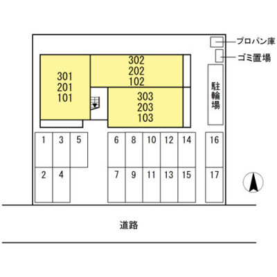 【区画図】 | ルフレ大門