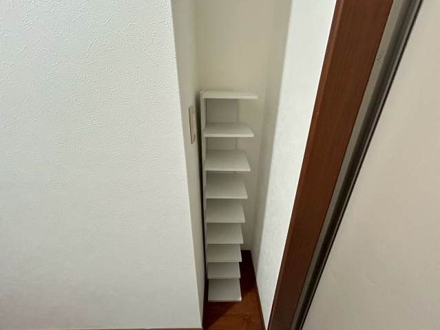 アイリハイツの玄関