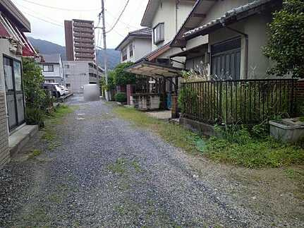 安芸区矢野西1丁目の前面道路含む現地写真