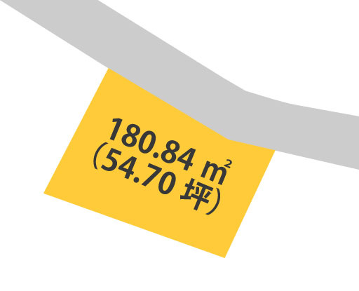 和歌山市岩橋・土地・56982の区画図
