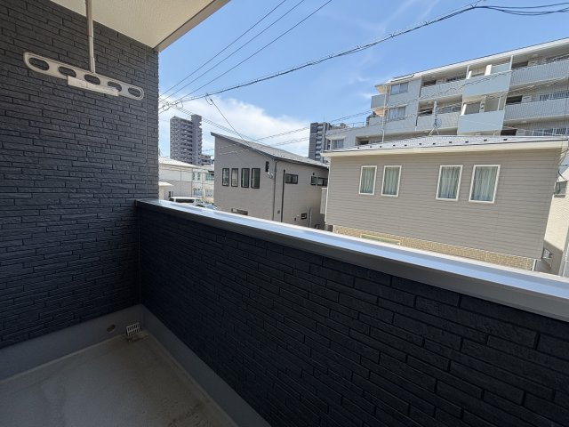 西区庚午中1丁目のバルコニー