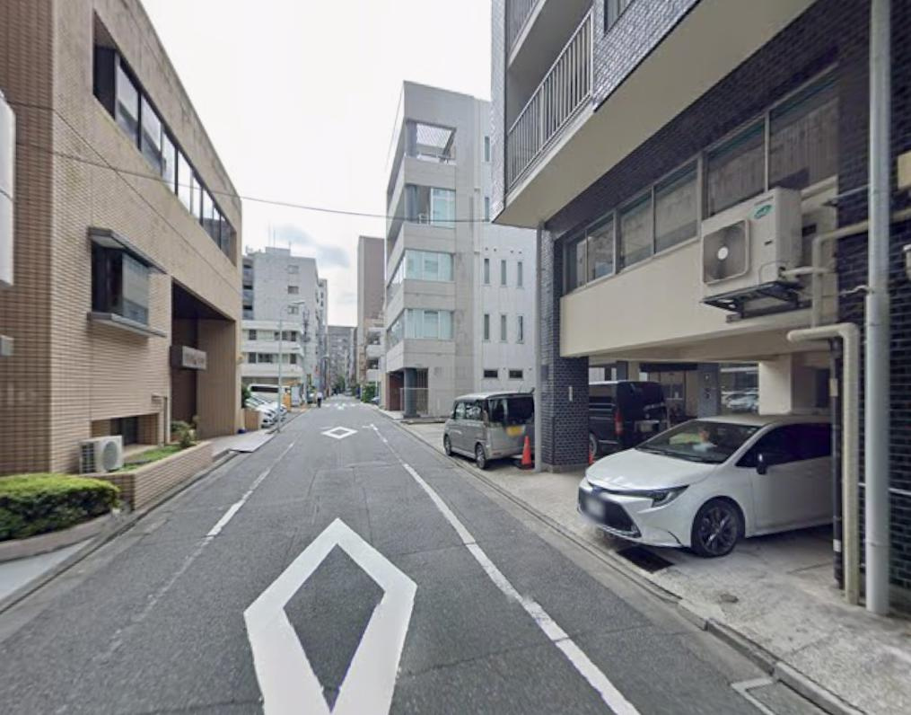 中央区日本橋蛎殻町２丁目の事務所の周辺