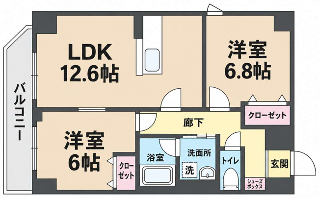 【間取り】 | BADGE大道