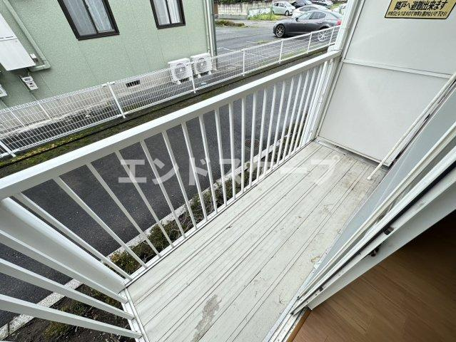クレールコートのバルコニー|高崎、前橋のお部屋探しはエンドスケープまで！お客様の理想お聞かせ下さい♪