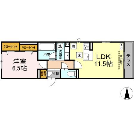 【間取り】 | ヴィラ アンムート赤堤