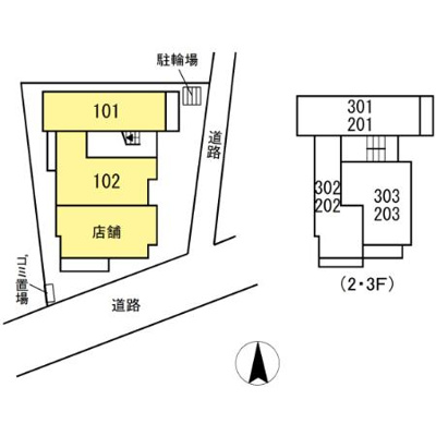 【区画図】 | ヴィラ アンムート赤堤