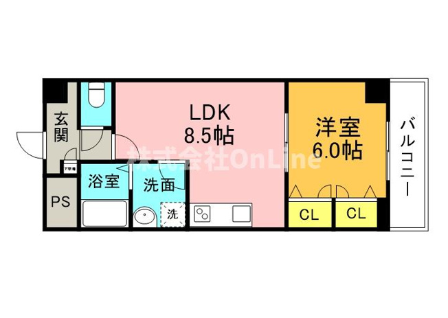 【間取り】 | ラ・ポーエあき