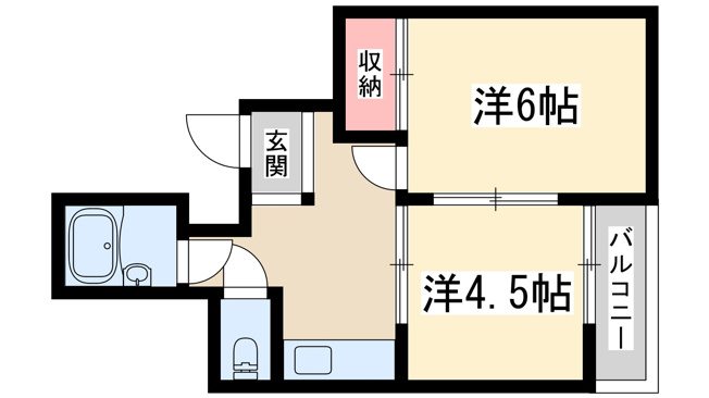 【間取り】 | メゾン新高