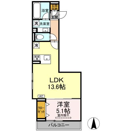 【間取り】 | ヴィラ アンムート赤堤