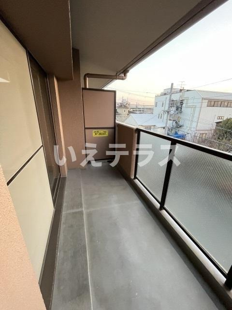 オークハイツのバルコニー