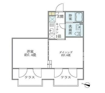 【間取り】 | ステラコート中野