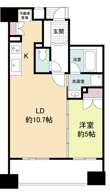 プライムアーバン堺筋本町の間取り