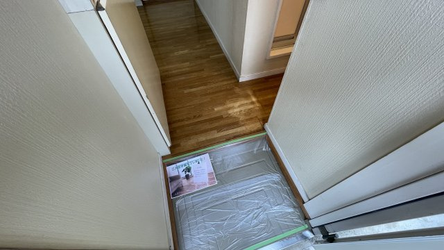 エステートピア幸A棟の玄関|玄関