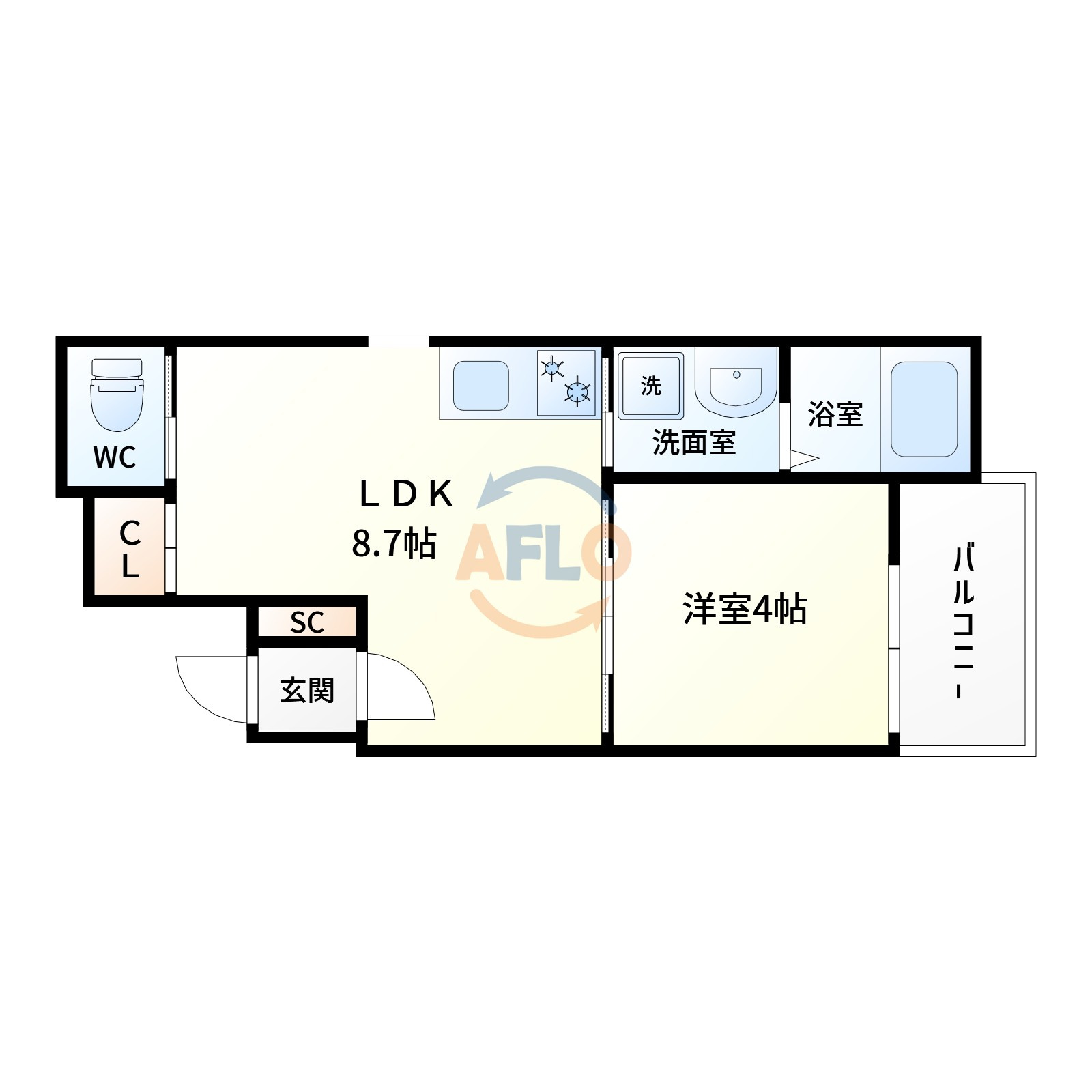 センチュリー江坂の間取り|センチュリー江坂　間取り