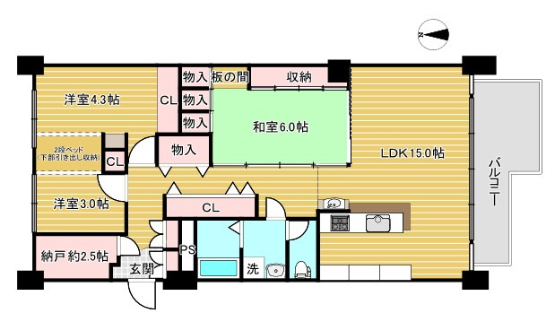 【間取り】 | 岡本エクセル