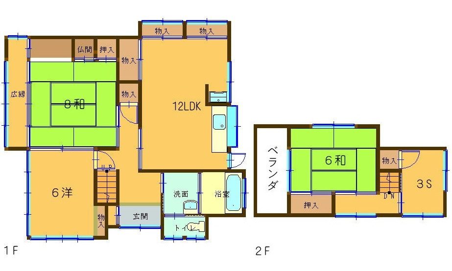 温品5丁目の間取り