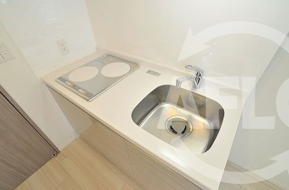 エス・キュート梅田中崎町のキッチン|エス・キュート梅田中崎町　システムキッチン