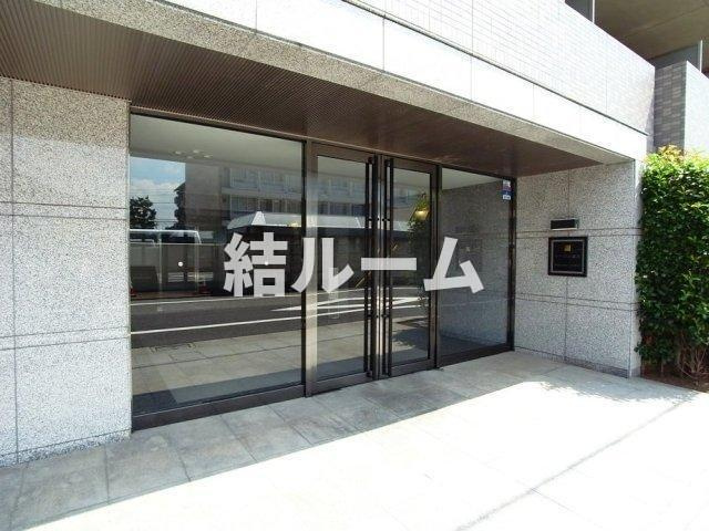 練馬区中村北１丁目の賃貸マンションのエントランス