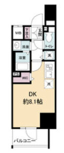 【間取り】 | Metrosa谷町六丁目North