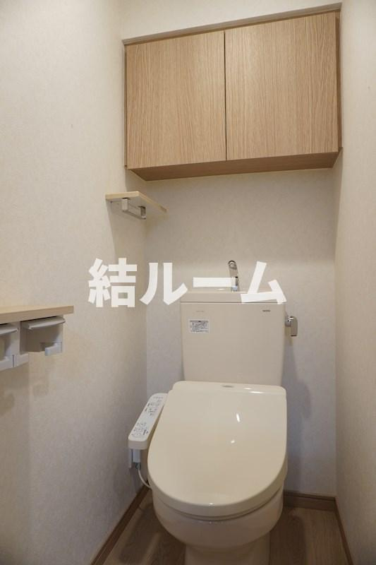 板橋区高島平７丁目の賃貸マンションのトイレ