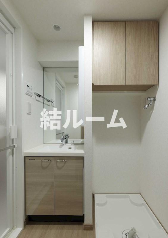 板橋区高島平７丁目の賃貸マンションの洗面所