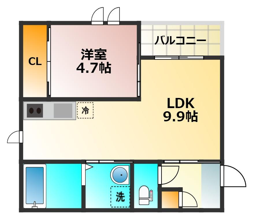 レガリストSJ花畑の間取り