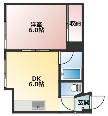 【間取り】 | 【CP対象】メイゾン・ド・モンブラン麻生 | 間取りです