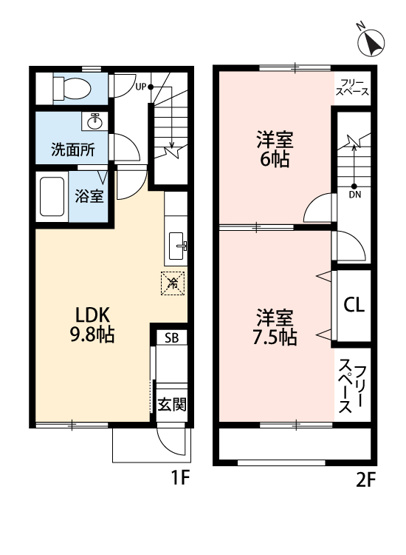 【間取り】 | Ｍａｉｓｏｎ　Ｊｏｈｏｎｎｙ