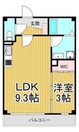 ルクス西宮北口の間取り