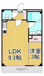 ルクス西宮北口の間取り