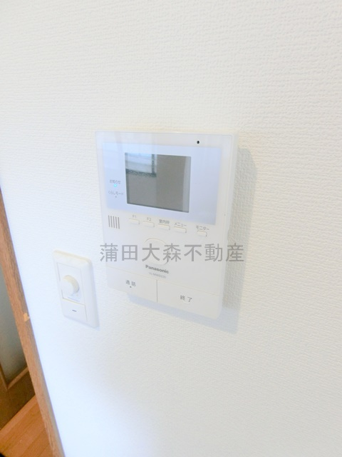 サンライズ萩中の設備|モニター付きインターホン