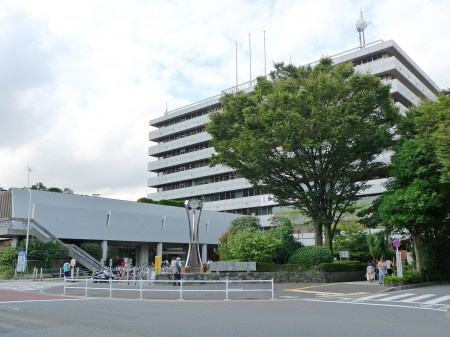 中野区野方１丁目のアパートの周辺