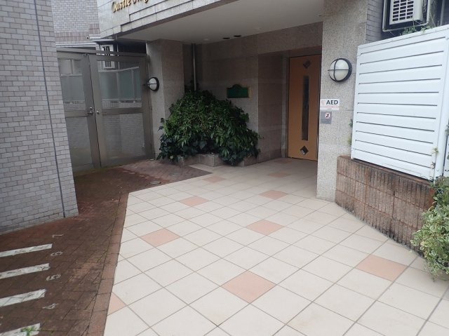 キャッスルステージ茗荷谷駅前のエントランス