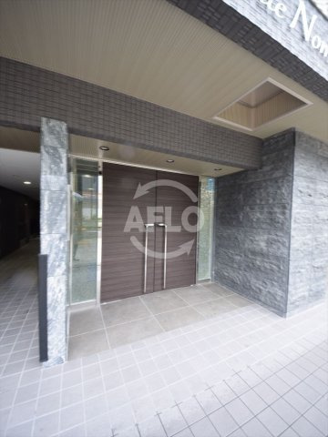 モンテノーム南堀江のエントランス|モンテノーム南堀江　エントランスアプローチ