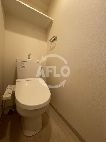 プレサンス京町堀ノースのトイレ| プレサンス京町堀ノース　温水洗浄便座