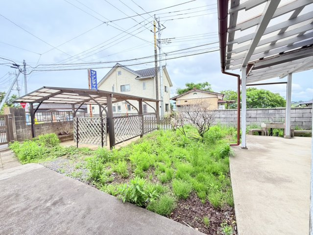 東茨城郡茨城町中古物件の庭
