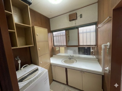 【洗面所】 | 【2棟付】茨城県龍ヶ崎市 中古住宅