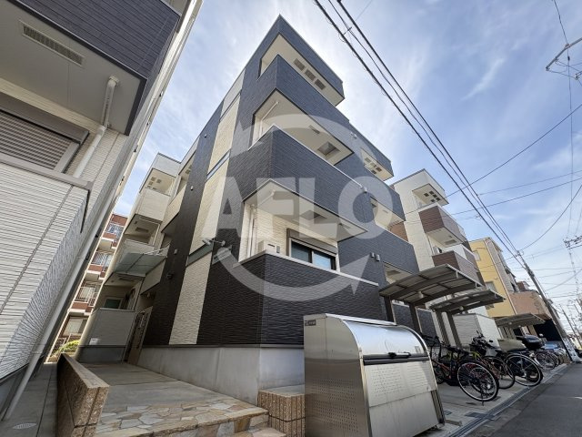 フジパレス遠里小野Ⅱ番館の外観|フジパレス遠里小野Ⅱ番館　外観