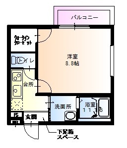 フジパレス遠里小野Ⅱ番館の間取り|フジパレス遠里小野Ⅱ番館　間取り