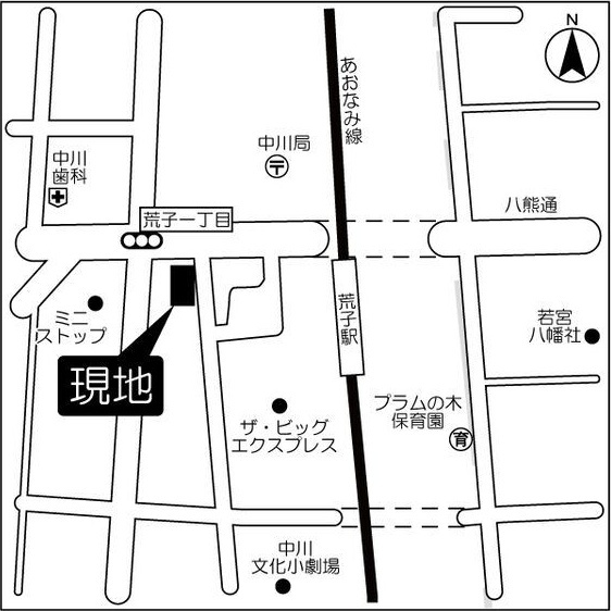 Merveille(メルヴェイユ)の地図