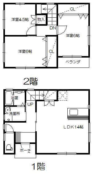 DOMUS宏和／KOBUNATOⅡの間取り