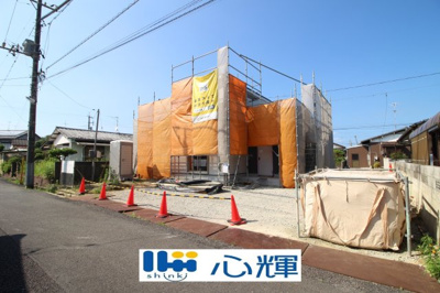 【前面道路含む現地写真】 | サンコート宇部市厚南中央５丁目（１号地） | 現地（2023年7月9日撮影）
整備された道路に面する現地はお車の出し入れも楽々です。
