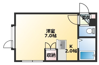 【間取り】 | 【CP対象】南麻生クラブハウス | 間取りです