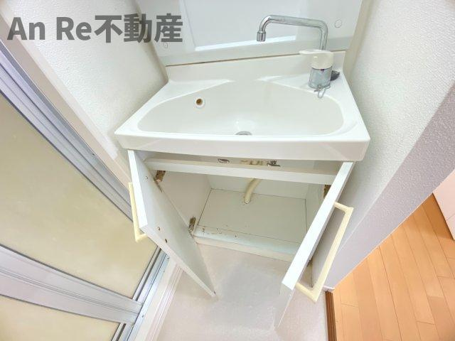 川口市戸塚東３丁目の賃貸マンションの洗面所